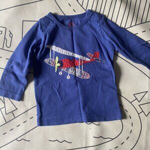 Baby Boden Airplane Tee 6-12mo